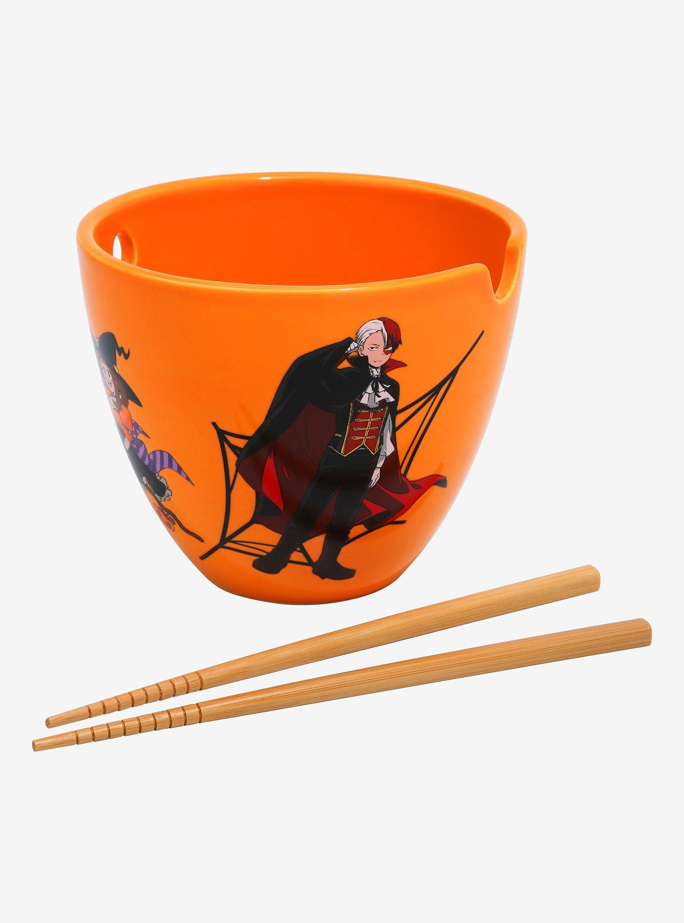 My Hero Academia Heroes in Costumes Ramen Bowl with Chopsticks  , , alternate