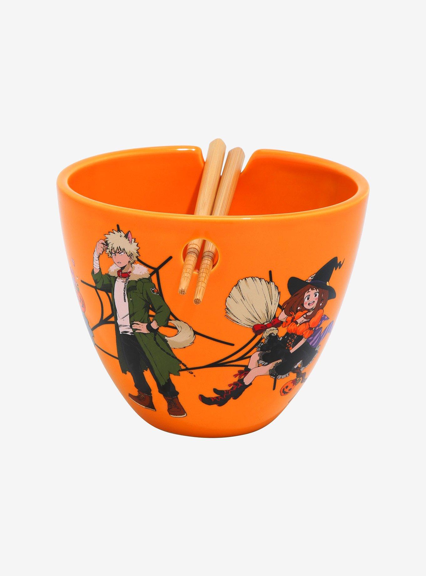 My Hero Academia Heroes in Costumes Ramen Bowl with Chopsticks  , , alternate