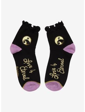 The Nightmare Before Christmas Moon Ankle Socks, , hi-res