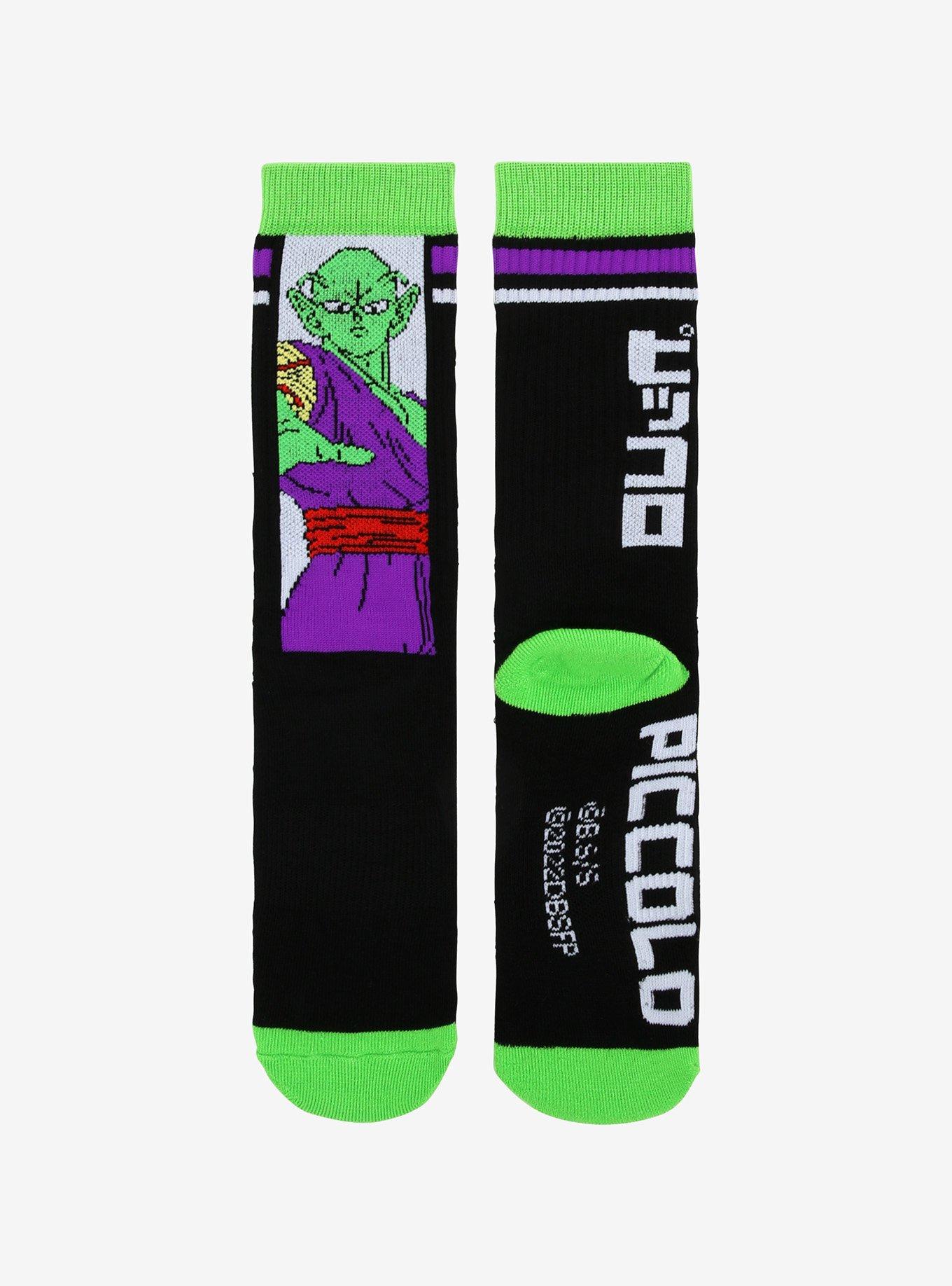 Dragon Ball Super Piccolo Crew Socks, , alternate