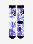 Marvel Black Panther Purple Tie-Dye Crew Socks, , alternate
