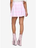 Pink Plaid Skirt, PLAID - PINK, alternate