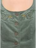 The Lord Of The Rings Embroidered Button-Up Vest Plus Size, GREEN  OLIVE, alternate