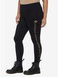The Lord Of The Rings The One Ring Leggings Plus Size, BLACK GOLD, alternate
