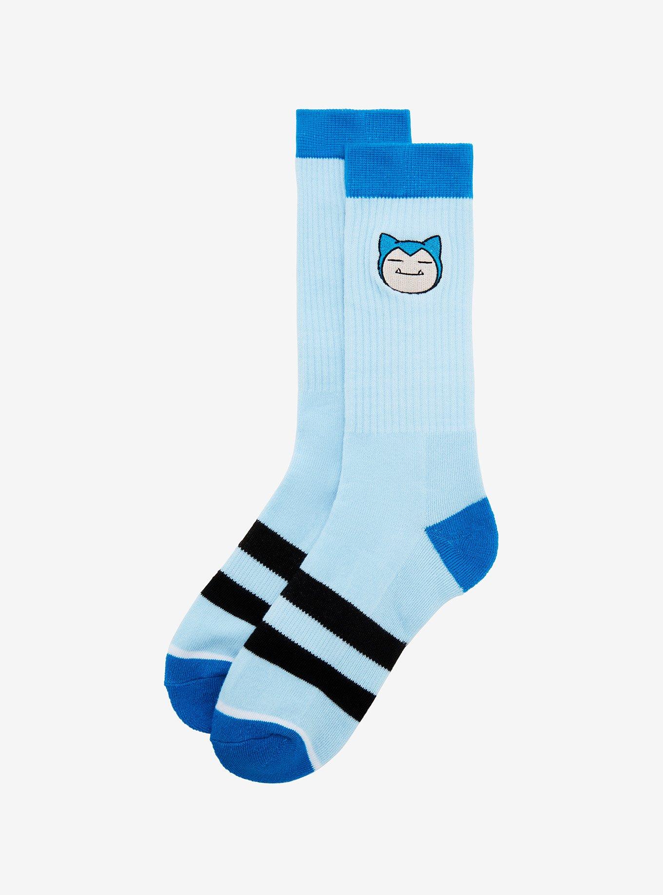 Pokemon Snorlax Crew Socks, , alternate