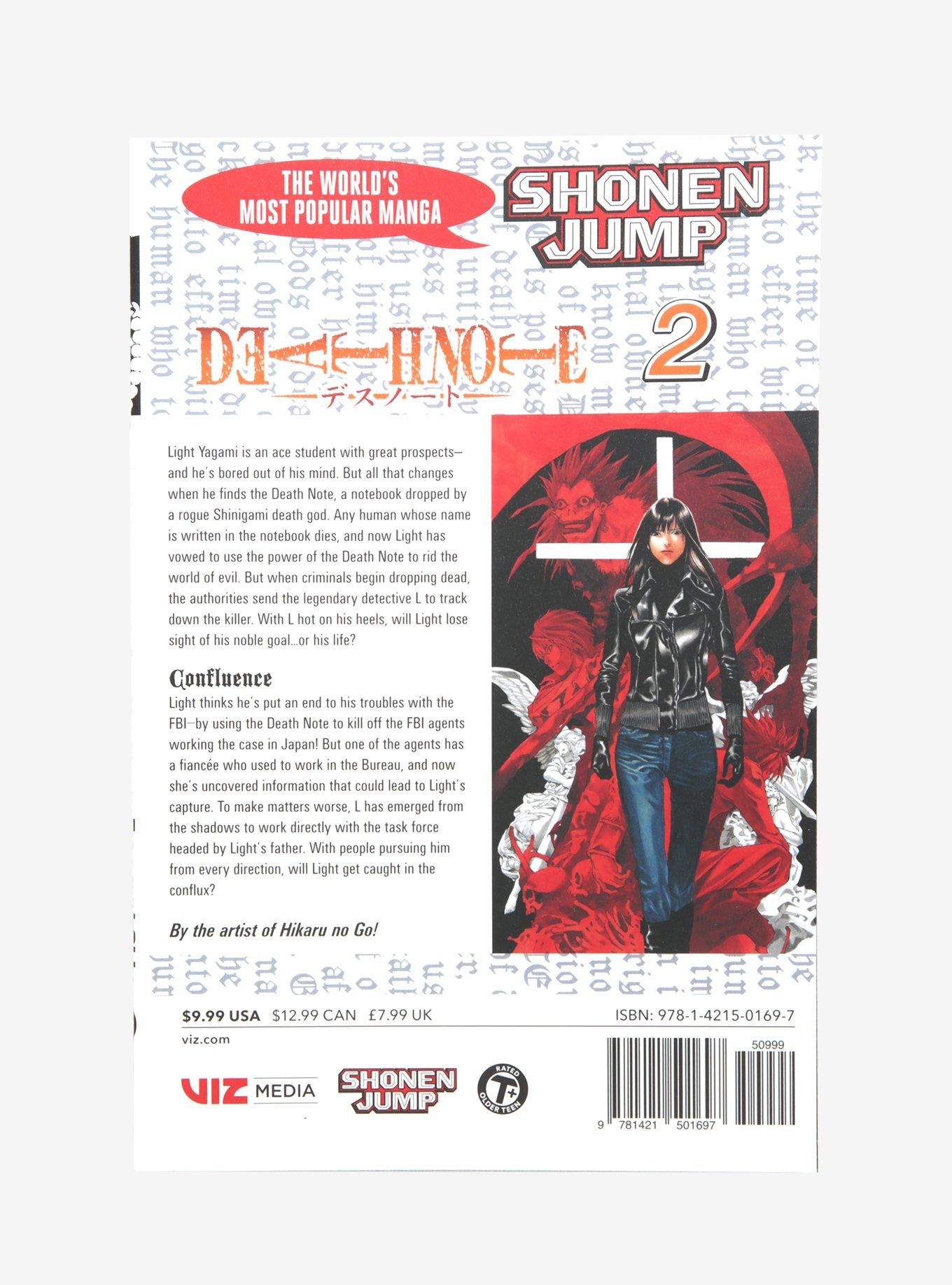 Death Note Volume 2 Manga, , alternate