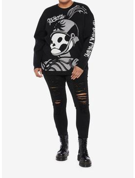 My Chemical Romance The Black Parade Pepe Intarsia Girls Knit Sweater Plus Size, , hi-res
