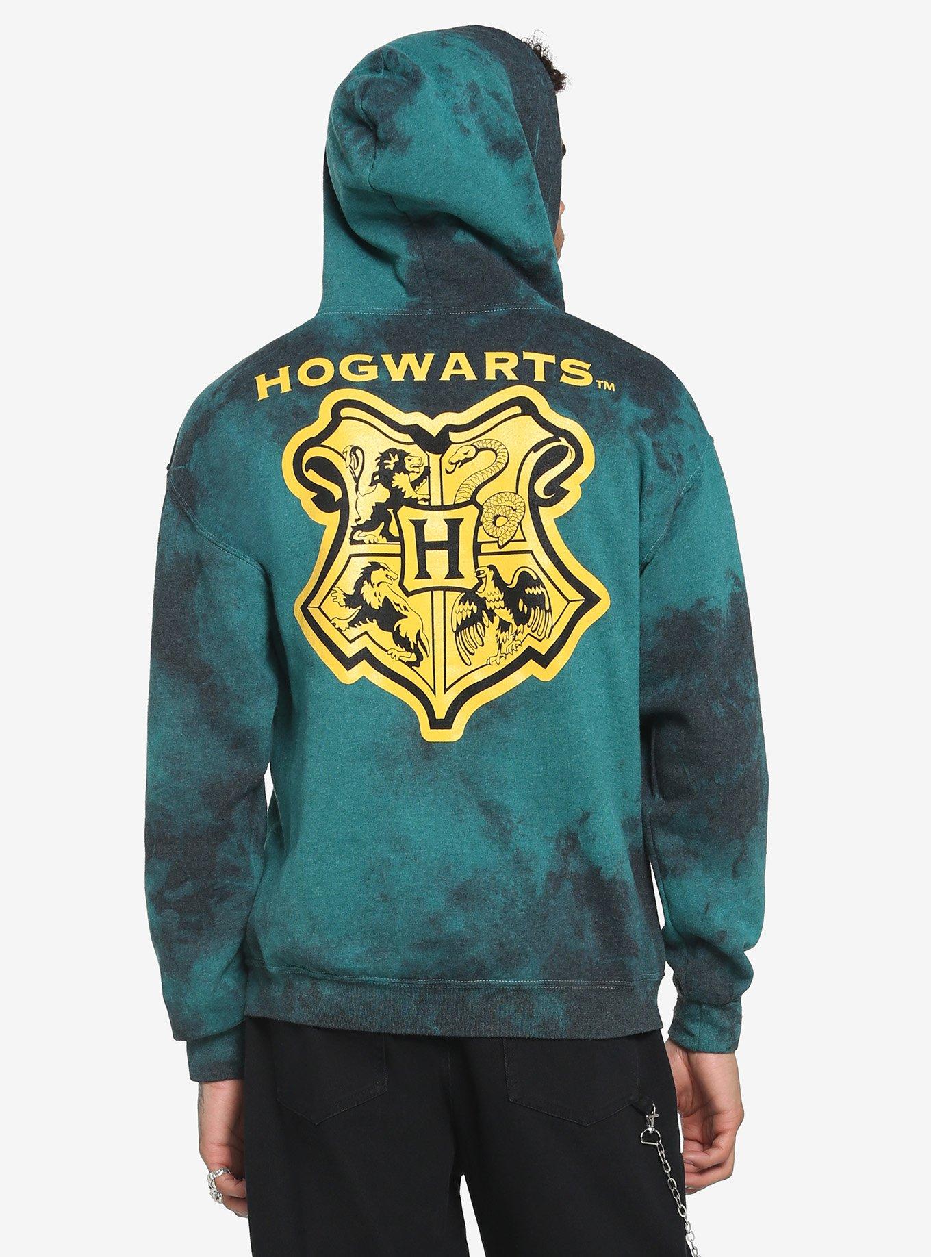 Harry Potter Slytherin House Green Tie-Dye Hoodie, MULTI, alternate