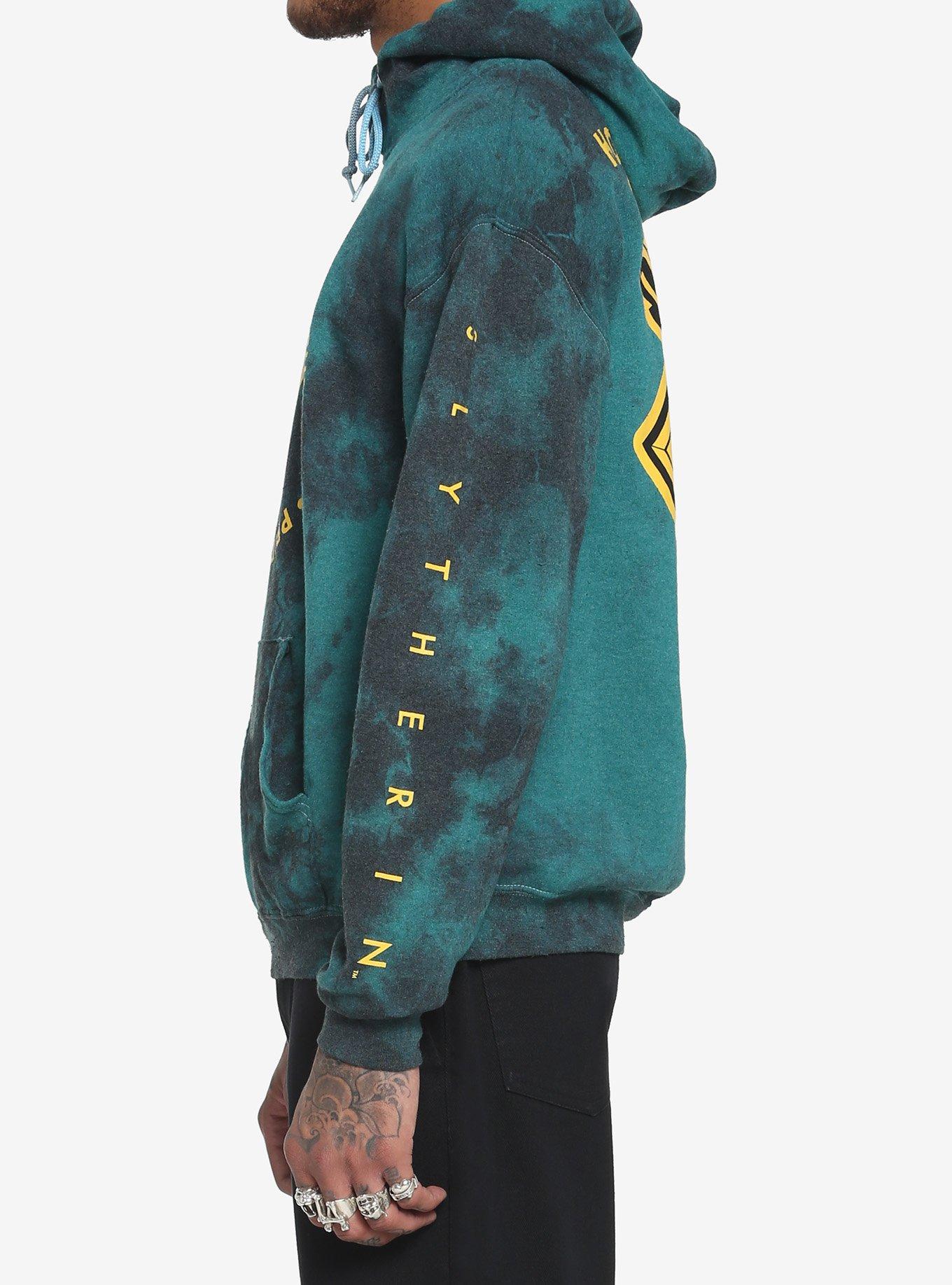 Harry Potter Slytherin House Green Tie-Dye Hoodie, MULTI, alternate
