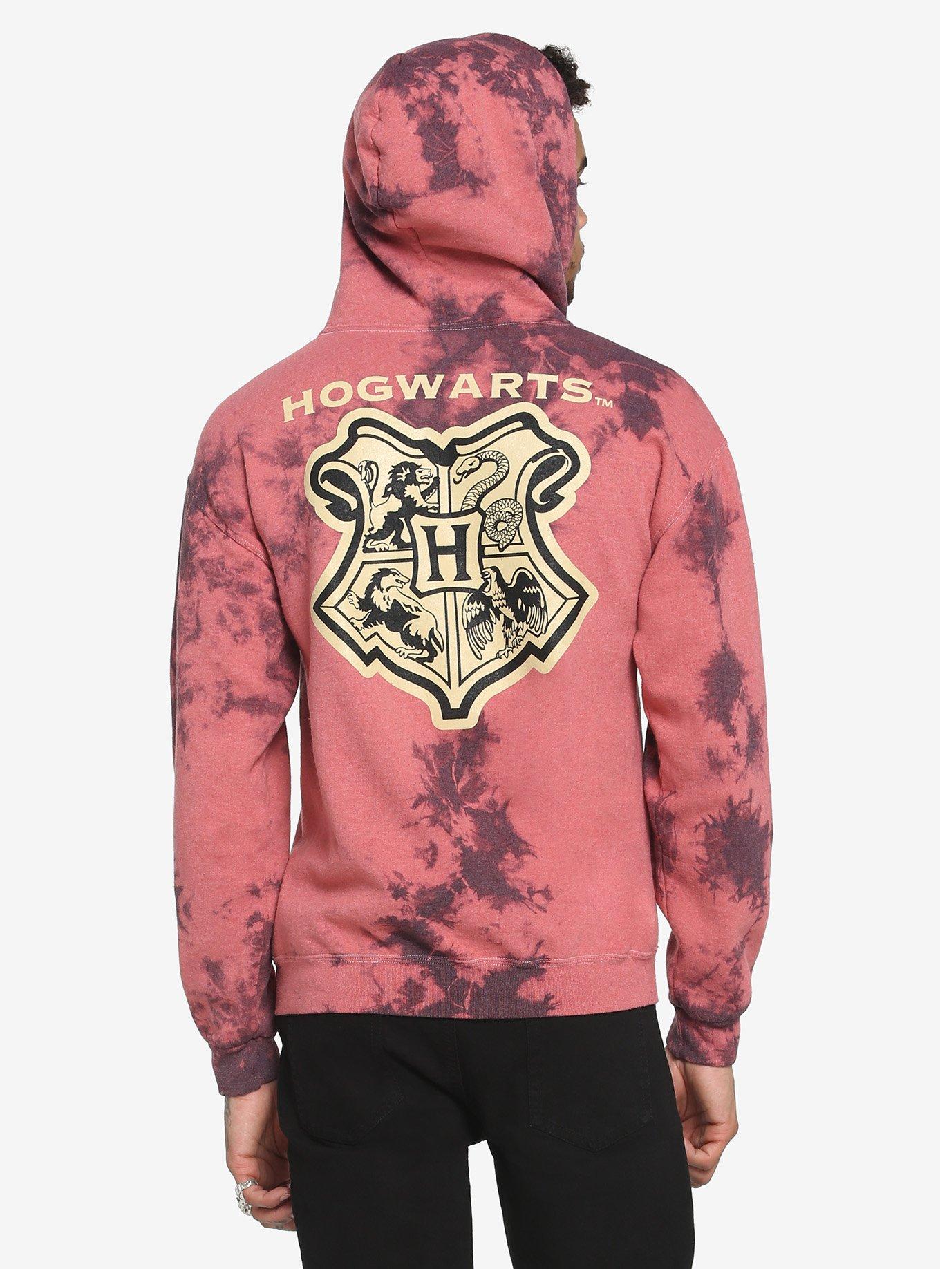 Harry Potter Gryffindor House Red Tie-Dye Hoodie, MULTI, alternate