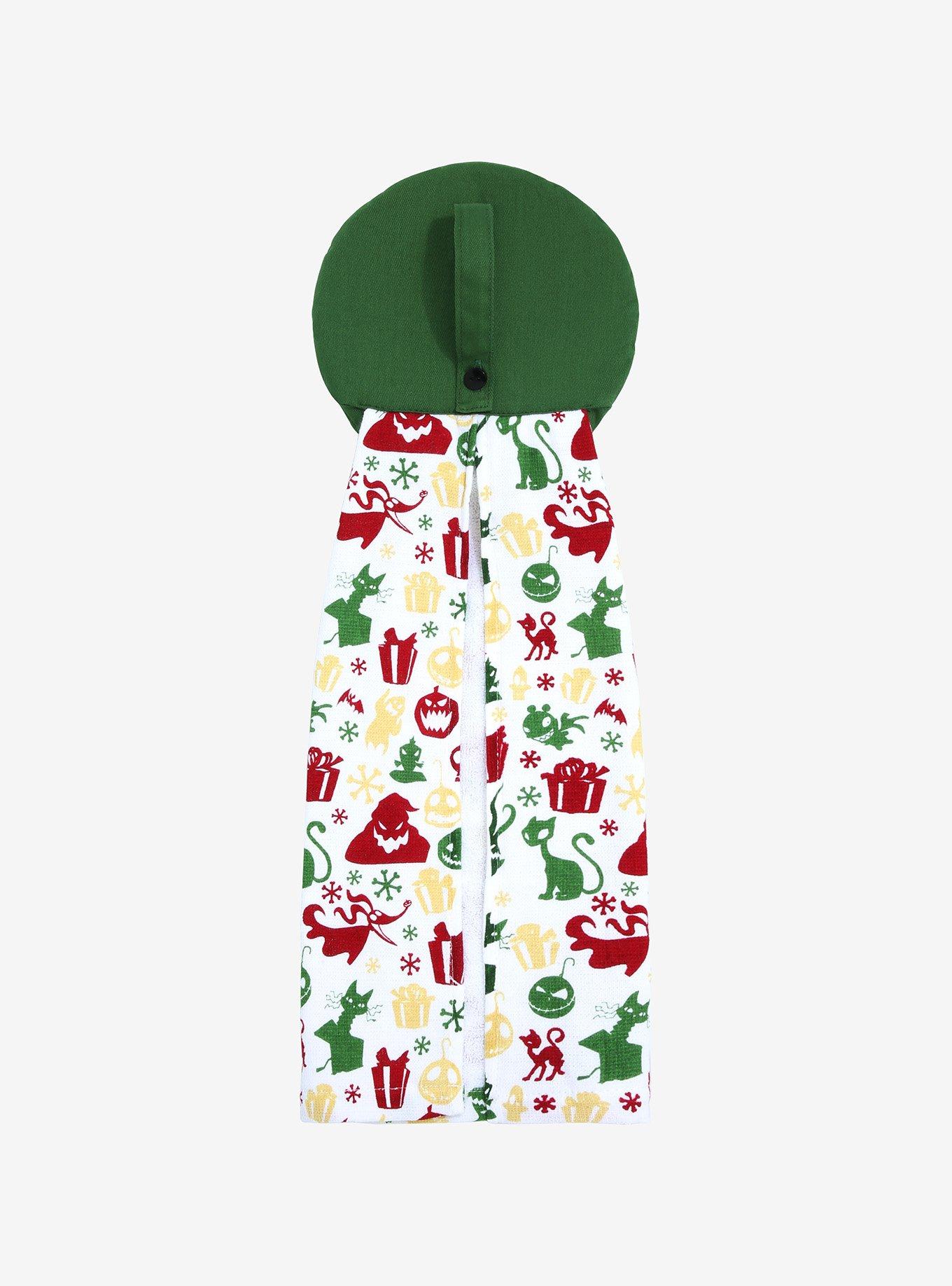 Disney The Nightmare Before Christmas Holiday Kitchen Tie Towel, , alternate