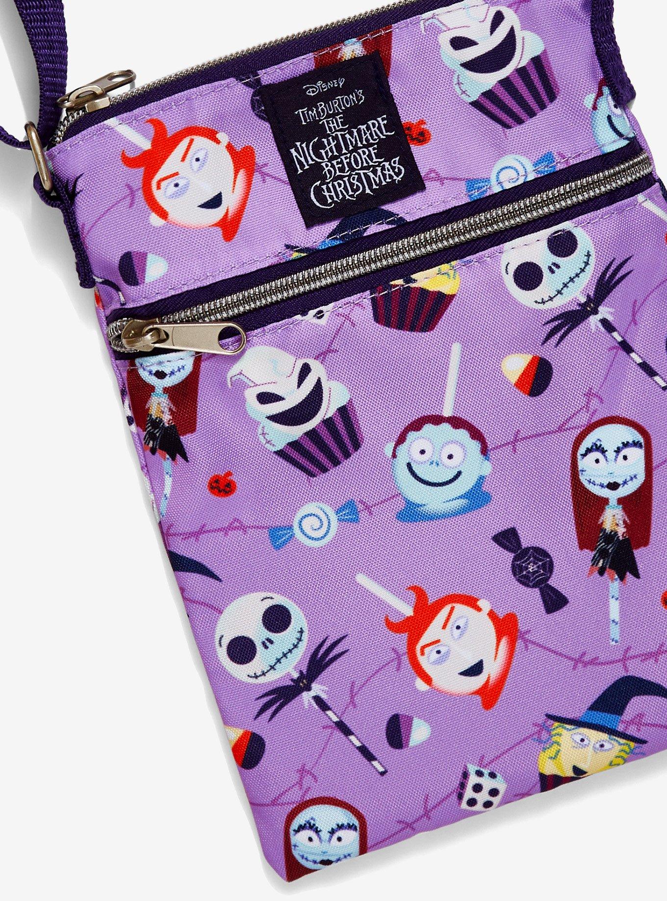 Loungefly The Nightmare Before Christmas Treats Passport Crossbody Bag, , alternate