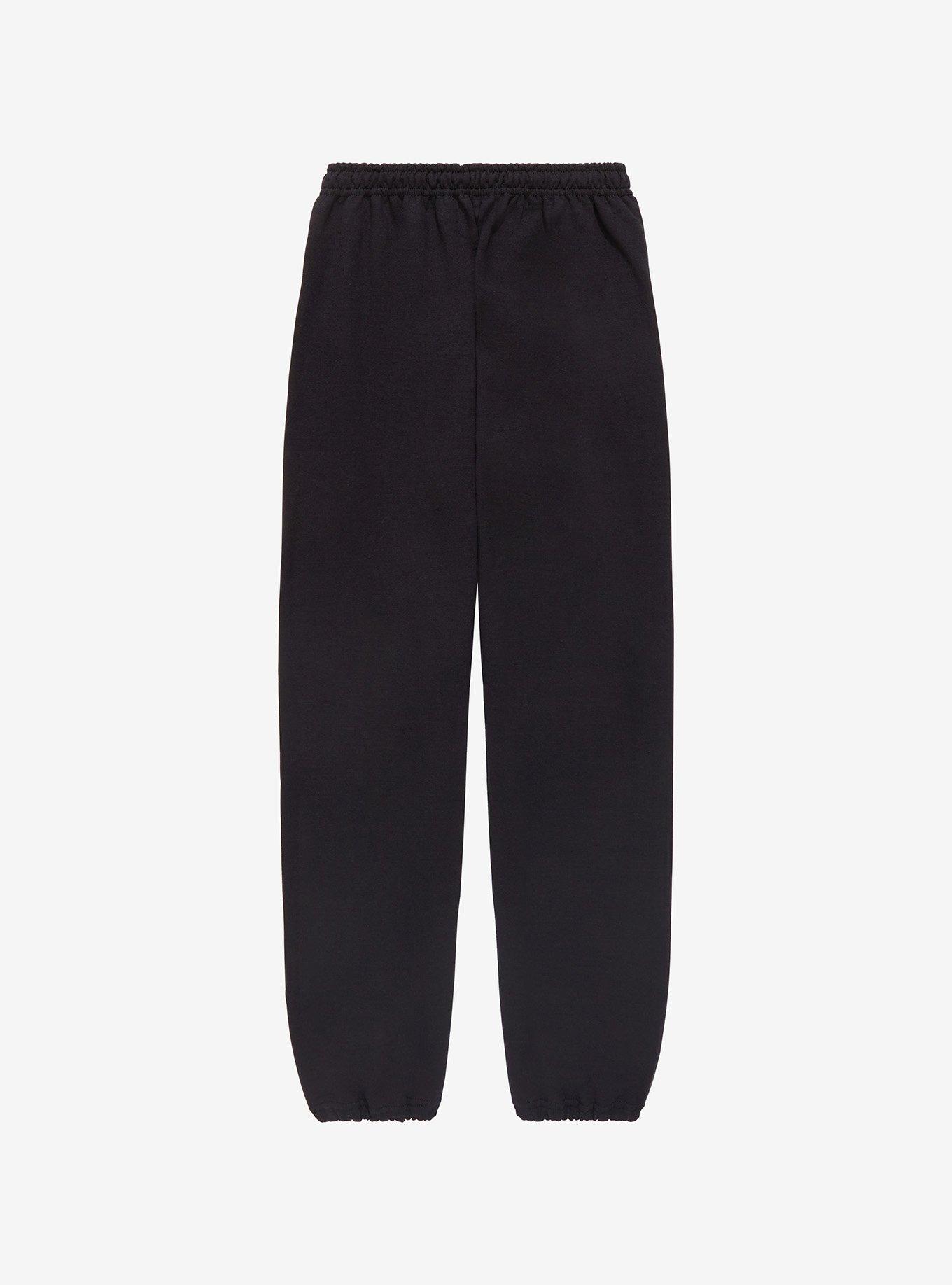 Stranger Things Hellfire Club Upside Down Joggers - BoxLunch Exclusive , BLACK, alternate