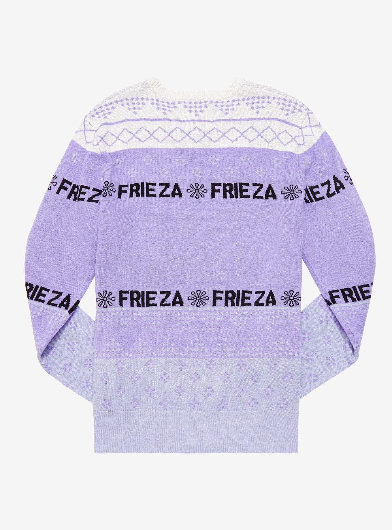 Dragon Ball Z Final Form Frieza Holiday Sweater BoxLunch Exclusive BoxLunch