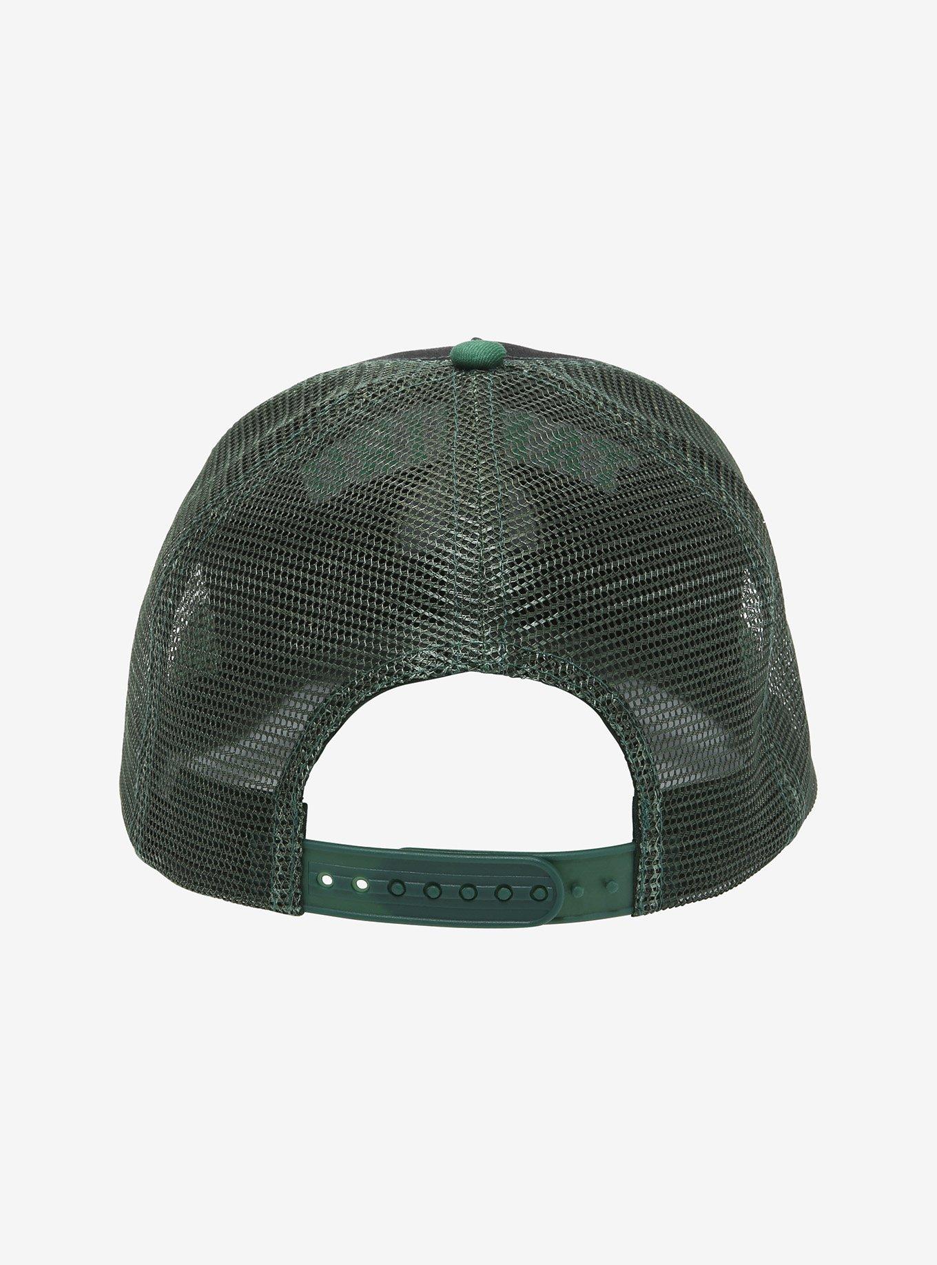 Demon Slayer: Kimetsu No Yaiba Tanjiro Green Trucker Hat, , alternate
