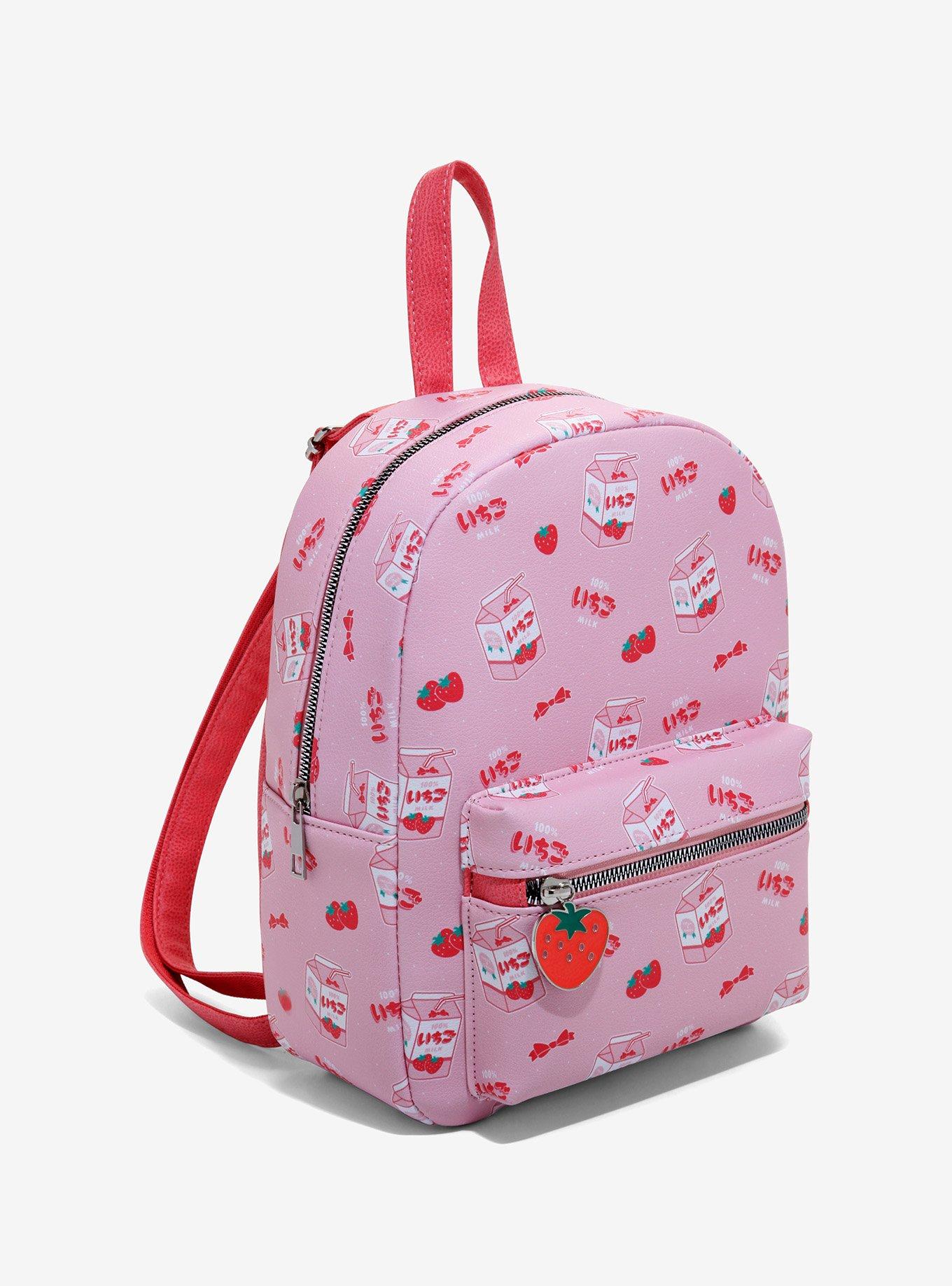 Strawberry Milk Mini Backpack, , alternate