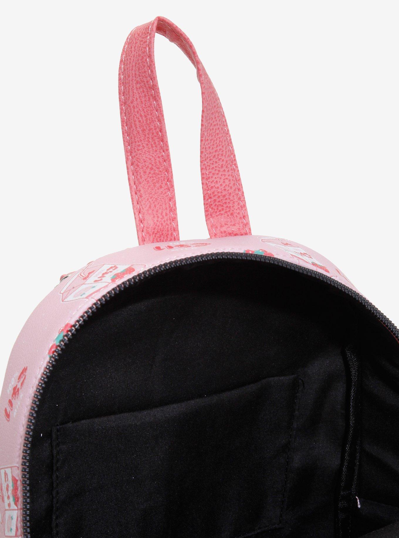 Strawberry Milk Mini Backpack, , alternate