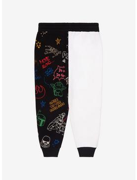 Our Universe Star Wars Doodles Youth Joggers - BoxLunch Exclusive, , hi-res