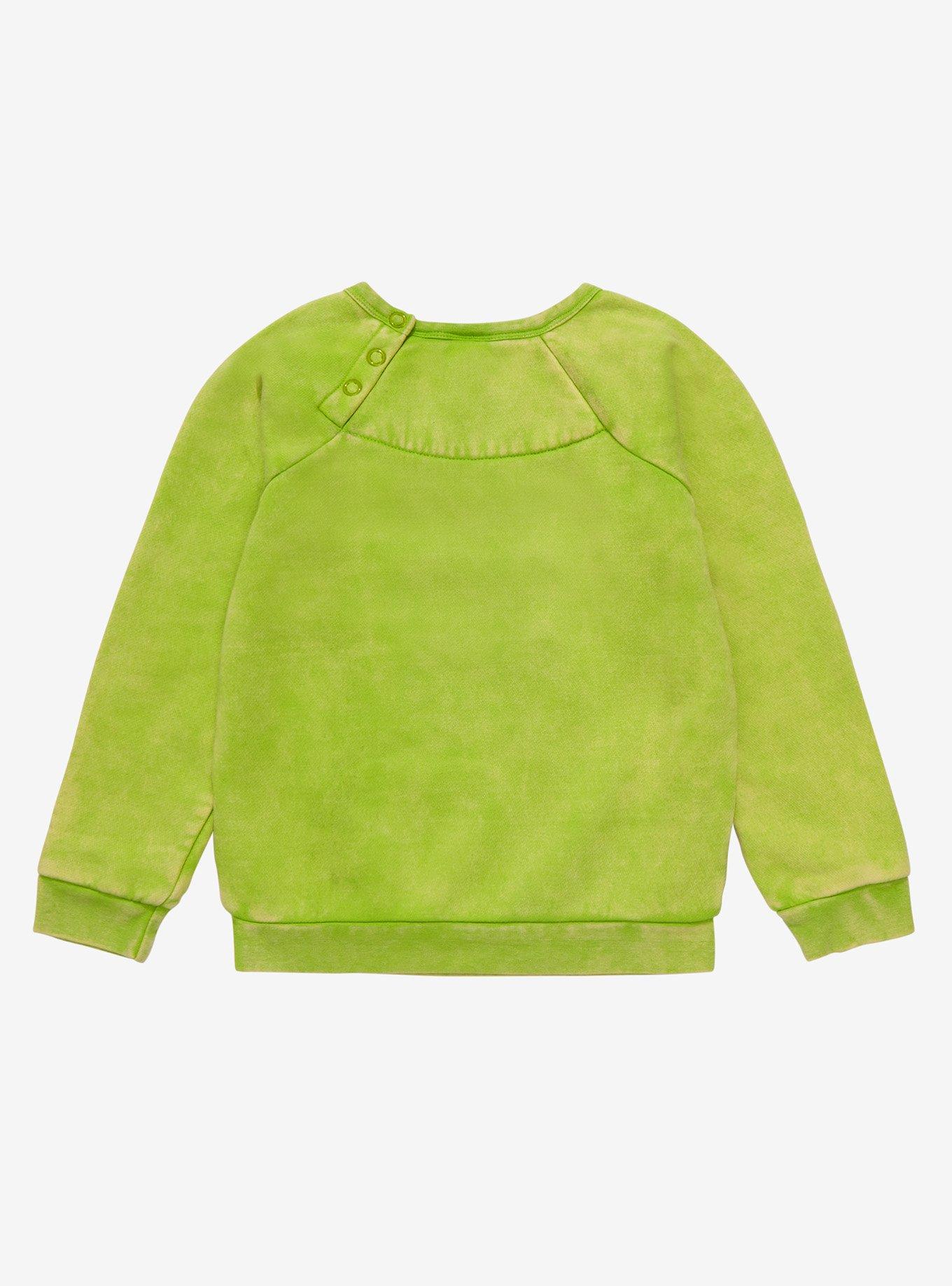 Our Universe Disney Lilo & Stitch Mummy Stitch Toddler Crewneck - BoxLunch Exclusive, LIME, alternate