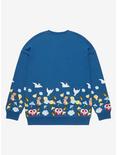 Disney Princess Snow White Embroidered Floral Crewneck - BoxLunch Exclusive , NAVY, alternate