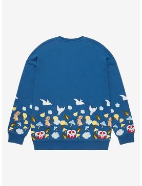 Disney Princess Snow White Embroidered Floral Crewneck - BoxLunch Exclusive , , hi-res