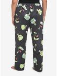 Invader Zim GIR Pajama Pants Plus Size, GREEN, alternate