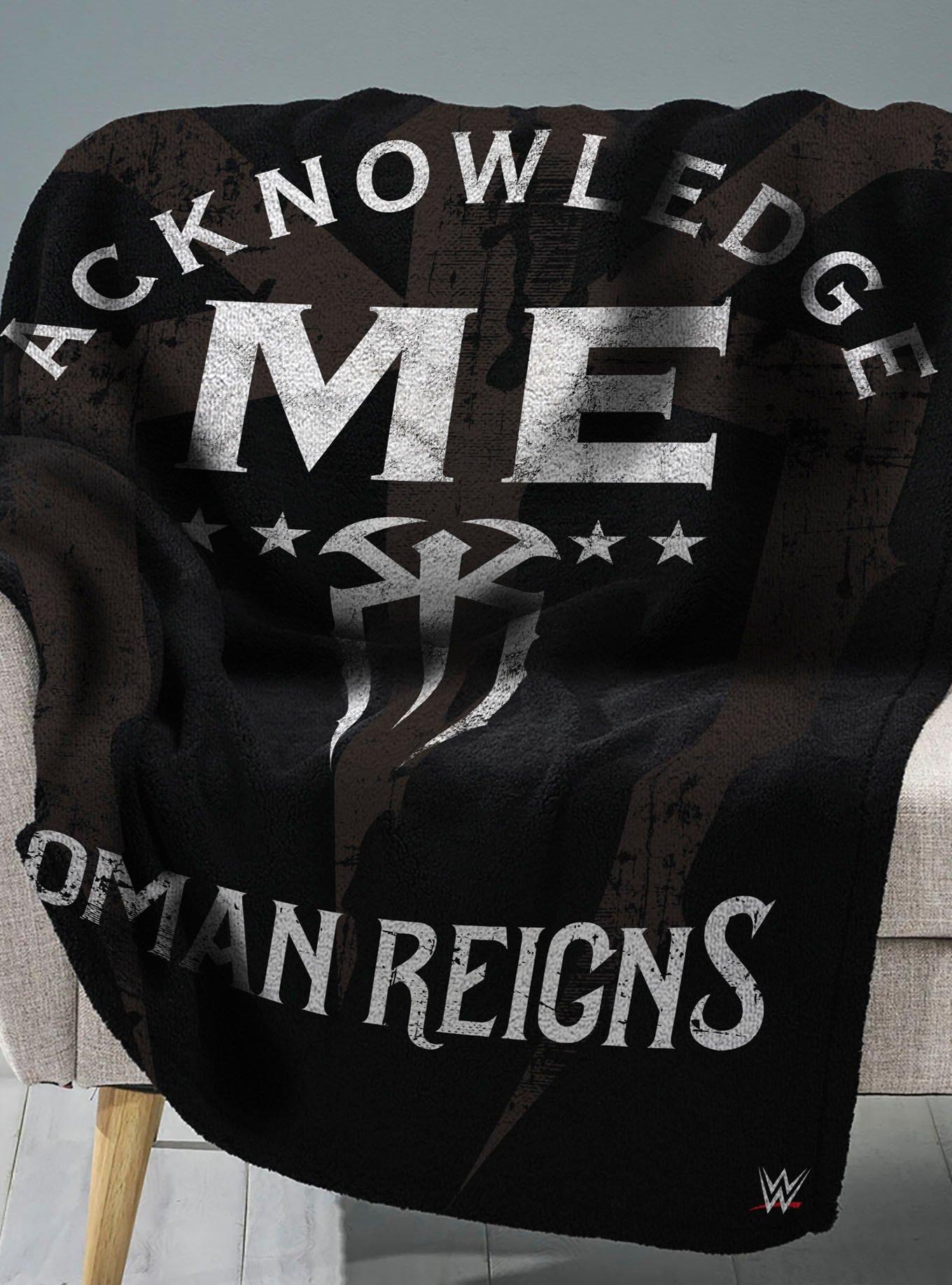 WWE Roman Reigns Plush Throw, , alternate