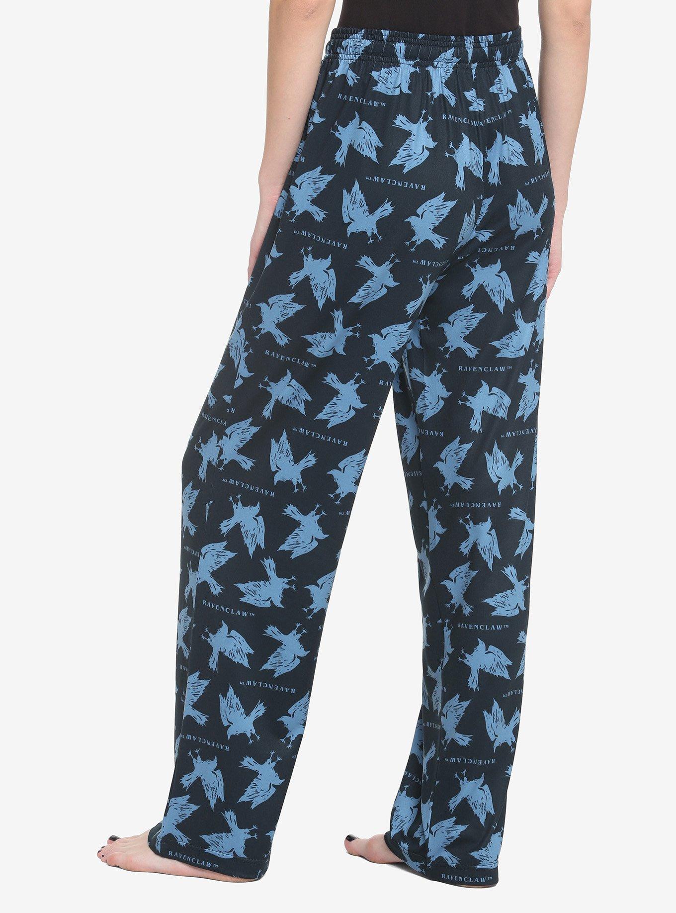 Harry Potter Ravenclaw Pajama Pants, BLUE, alternate