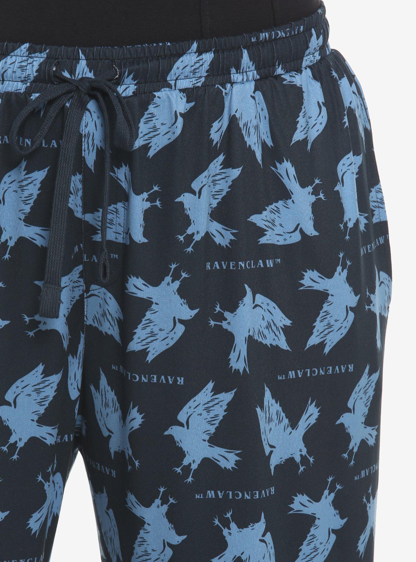 Harry Potter Ravenclaw Pajama Pants Plus Size, BLUE, alternate