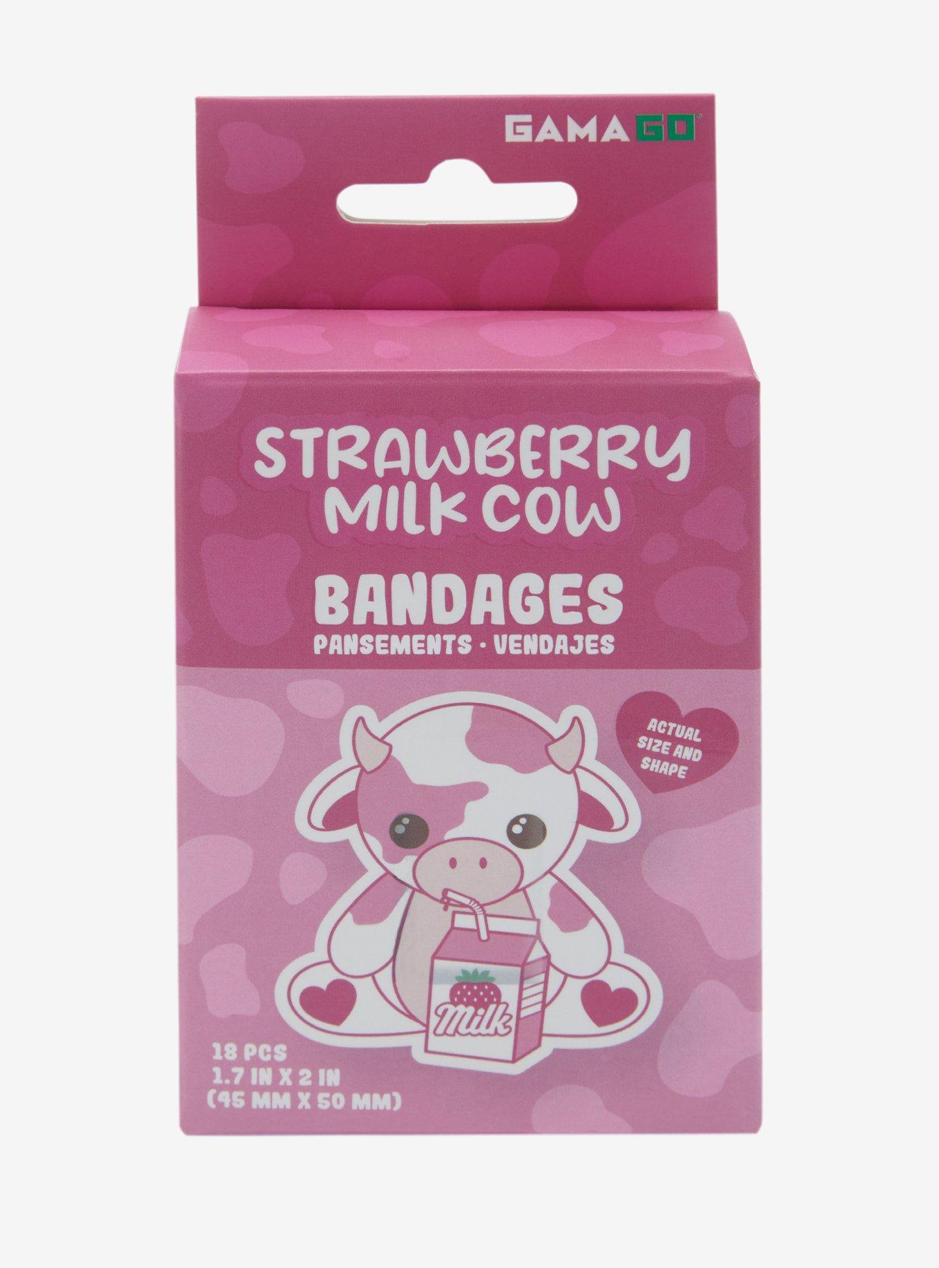 Strawberry Cow Bandages, , alternate