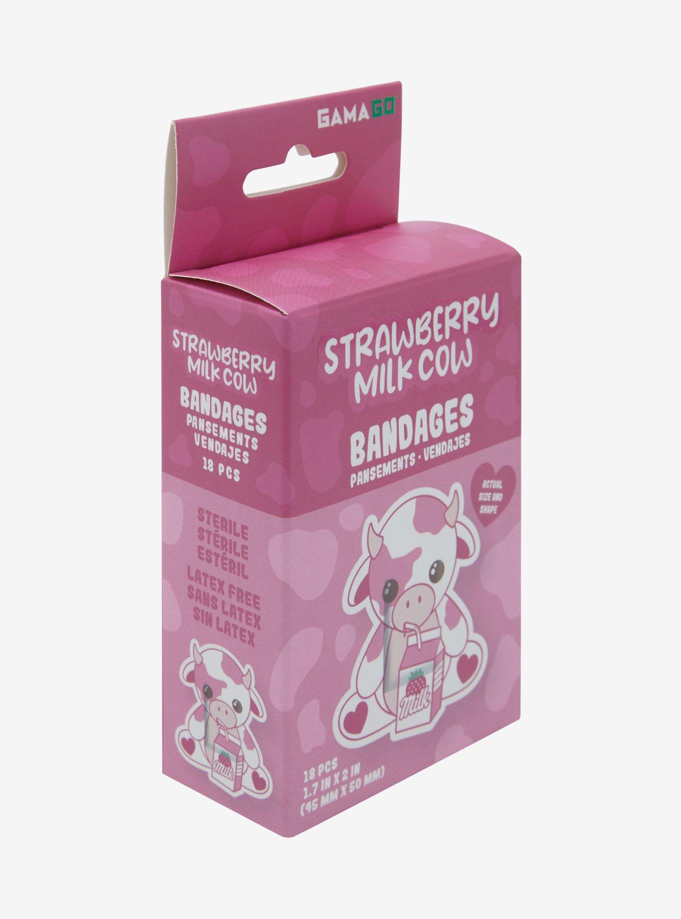 Strawberry Cow Bandages, , alternate