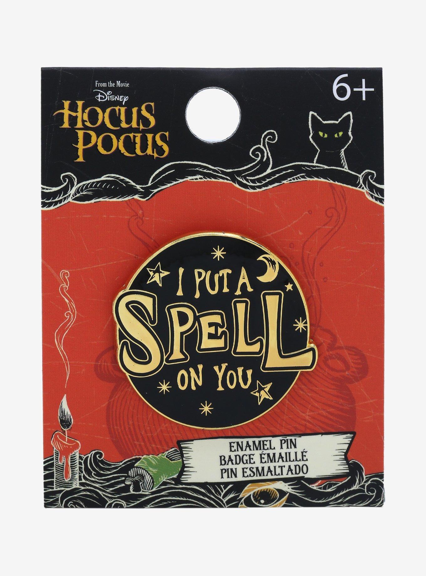 Loungefly Disney Hocus Pocus I Put a Spell on You Enamel Pin - BoxLunch Exclusive, , alternate