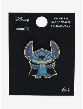 Loungefly Disney Lilo & Stitch Vampire Stitch Enamel Pin - BoxLunch Exclusive, , hi-res