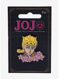 JoJo's Bizarre Adventure Giorno Giovanna Floral Portrait Enamel Pin - BoxLunch Exclusive, , alternate