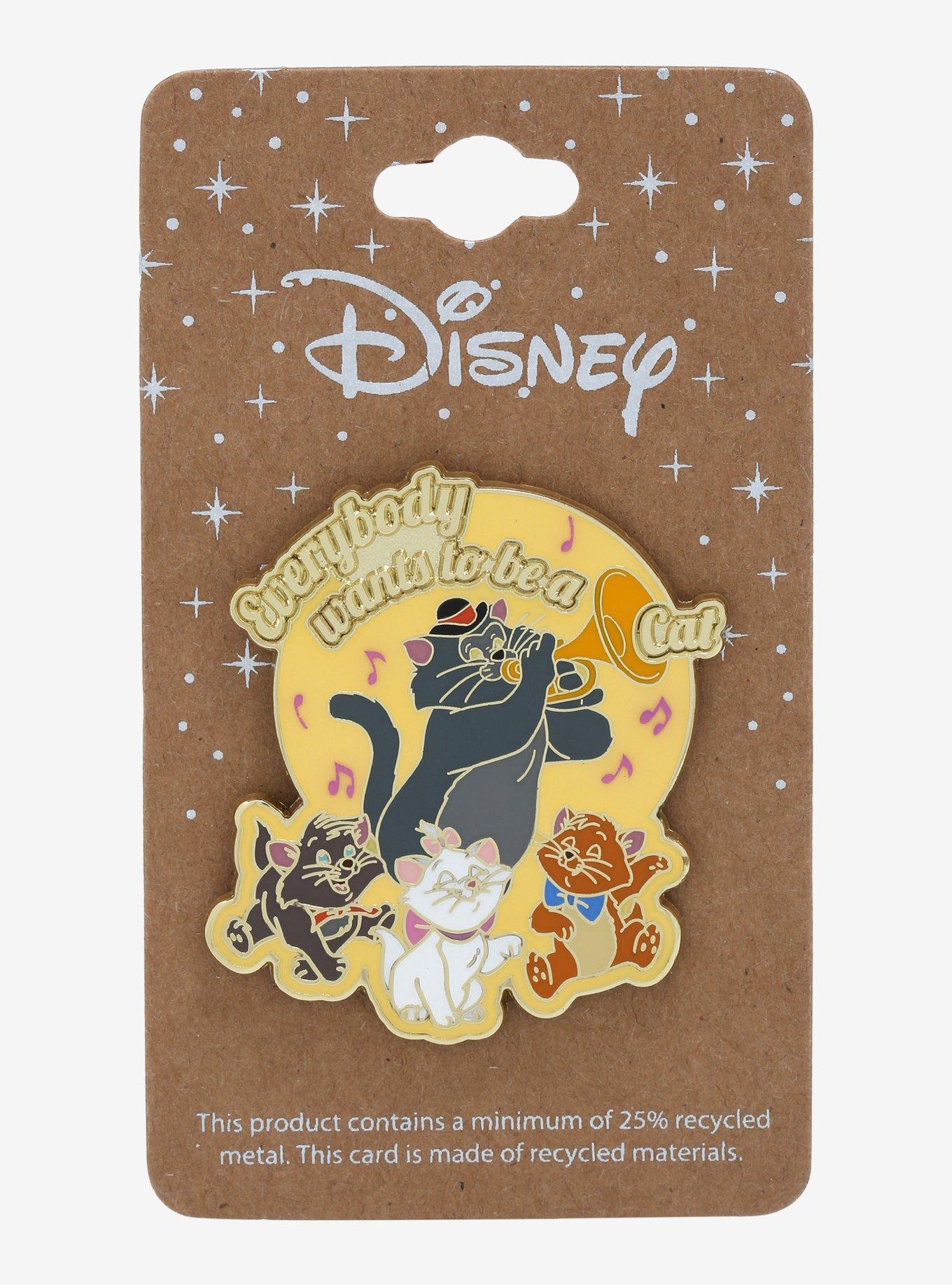 Disney The Aristocats Be A Cat Enamel Pin - BoxLunch Exclusive , , hi-res