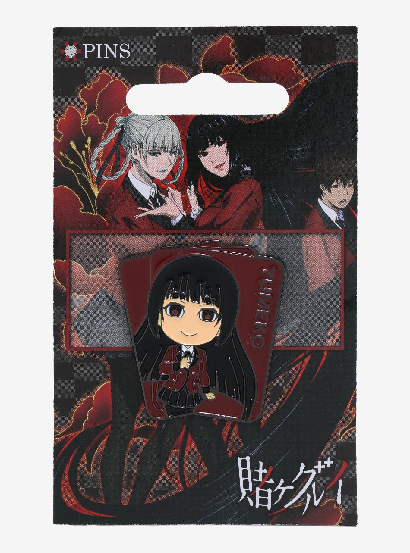 Kakegurui Chibi Yumeko Jabami Cards Enamel Pin - BoxLunch Exclusive, , alternate