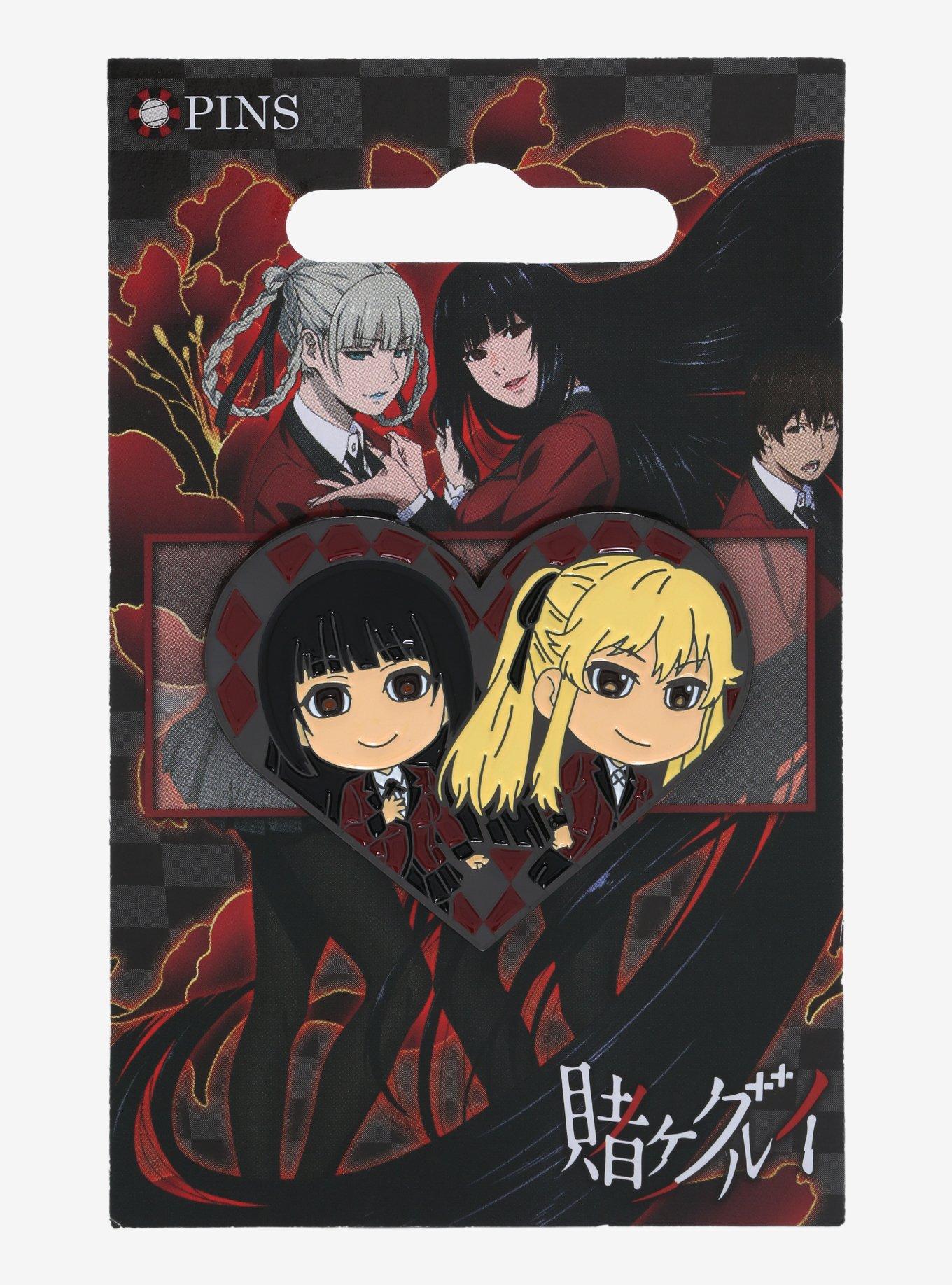 Kakegurui Chibi Yumeko and Mary Enamel Pin - BoxLunch Exclusive, , alternate