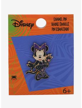 Loungefly Disney Minnie Mouse Halloween Cat Costume Enamel Pin - BoxLunch Exclusive, , hi-res