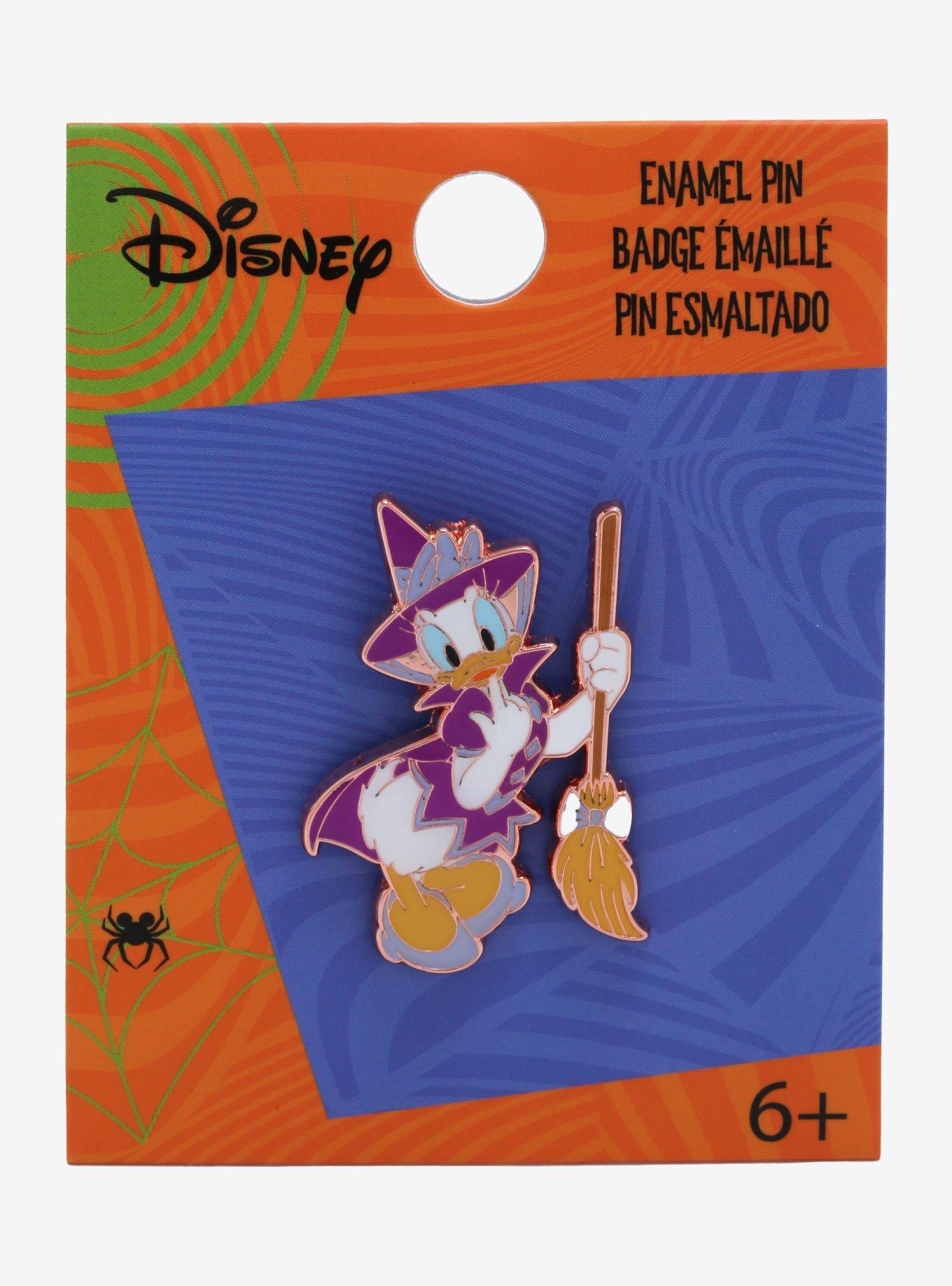 Loungefly Disney Daisy Duck Halloween Witch Costume Enamel Pin - BoxLunch Exclusive, , alternate