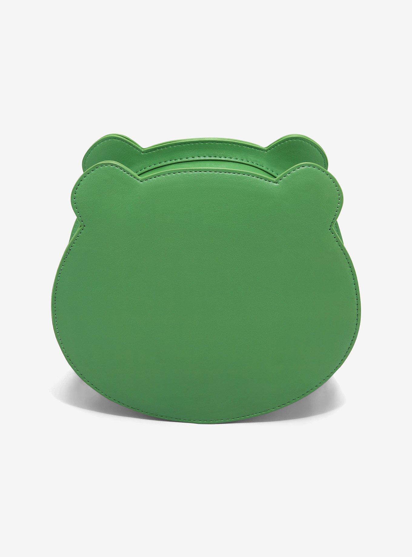 Frog Pin Collector Figural Crossbody Bag, , alternate