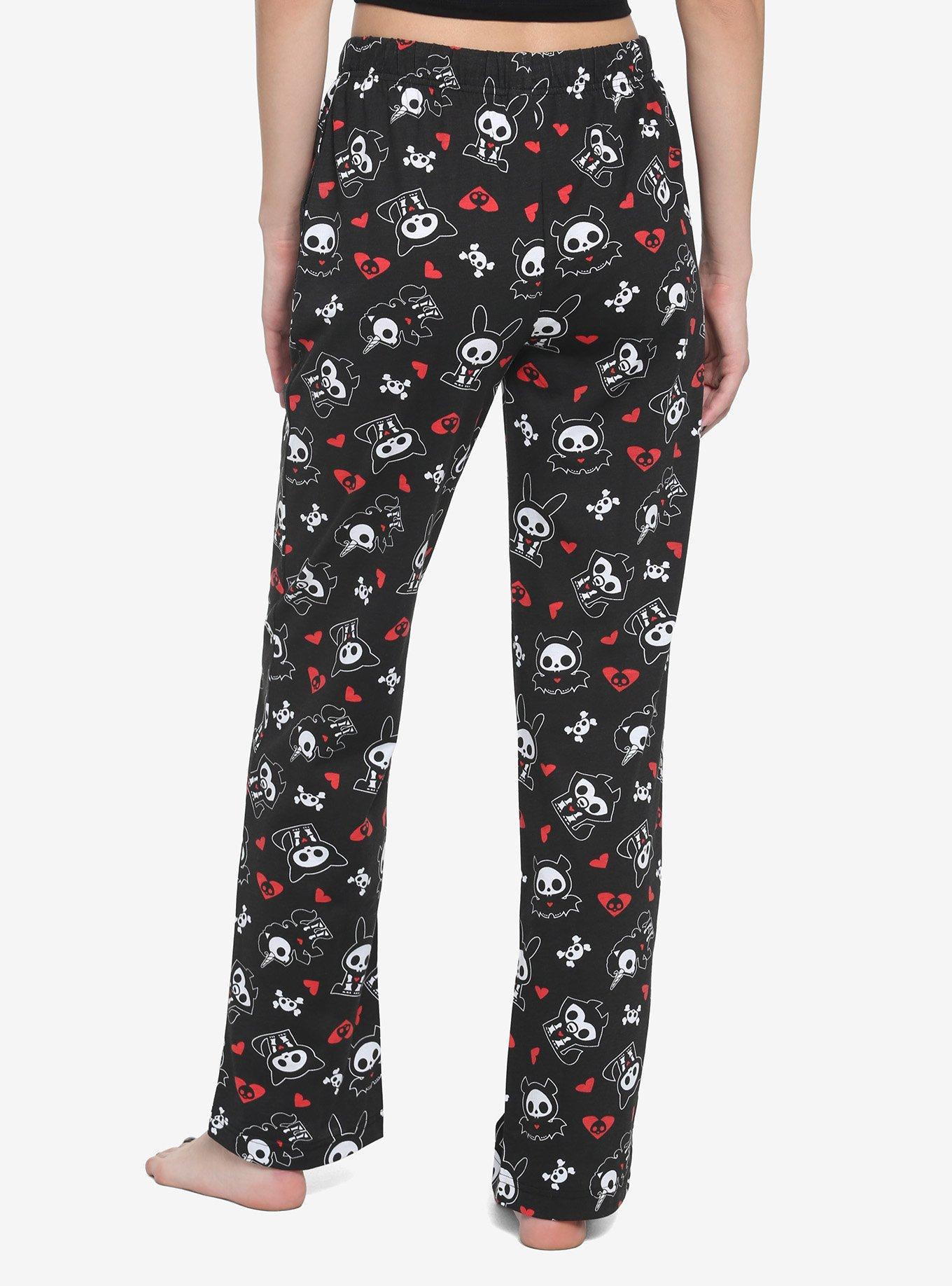 Skelanimals Icons Pajama Pants, MULTI, alternate