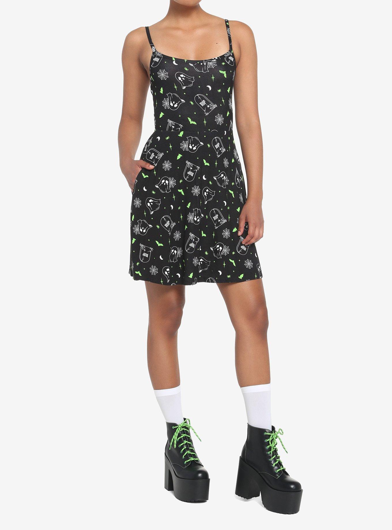 Tombstone Ghost Dress, MULTI, alternate