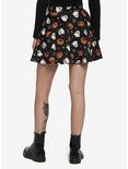 Pumpkin Ghost & Web Zipper Skirt, MULTI, alternate