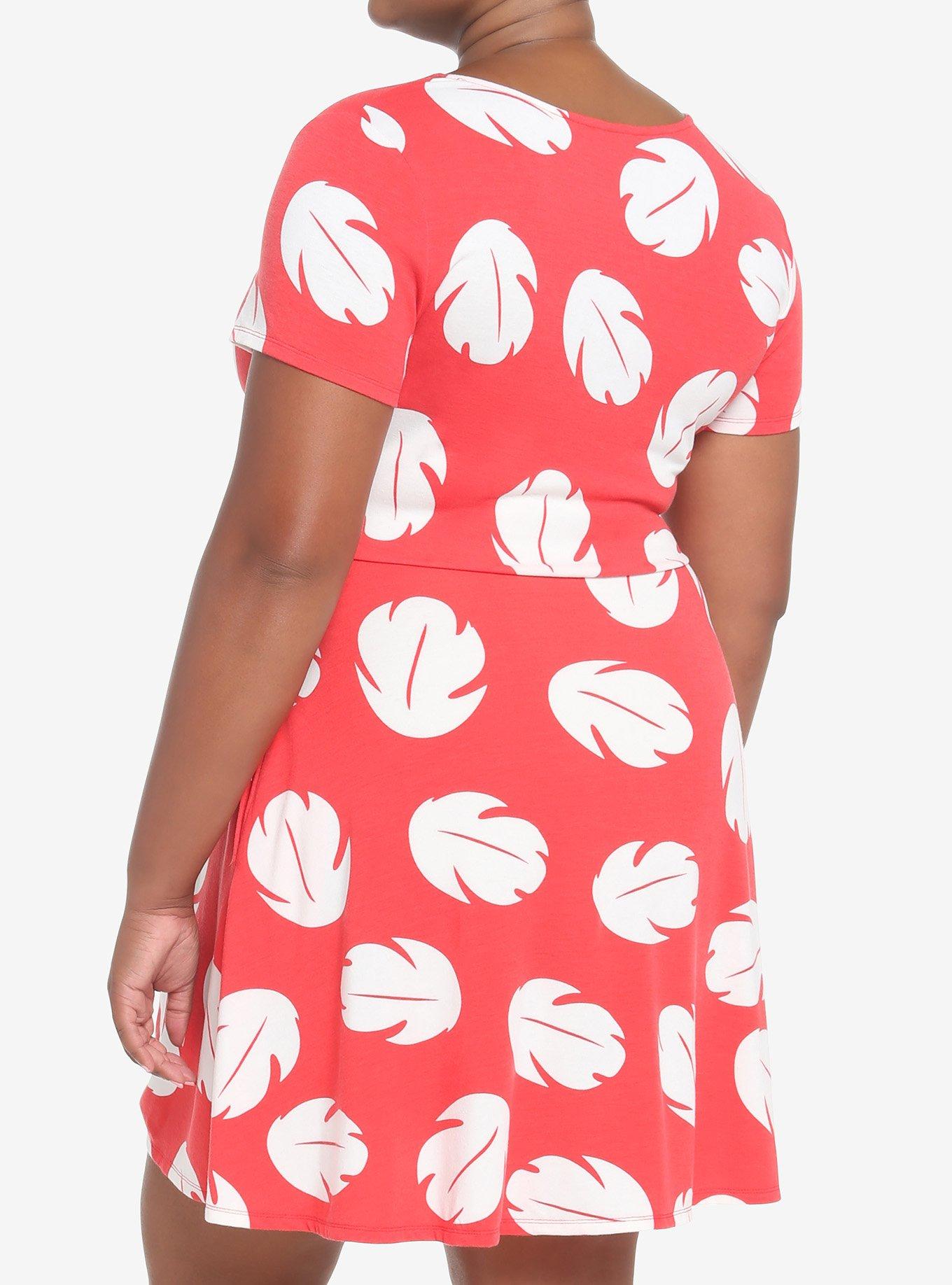 Disney Lilo & Stitch Skater Dress Plus Size, MULTI, alternate