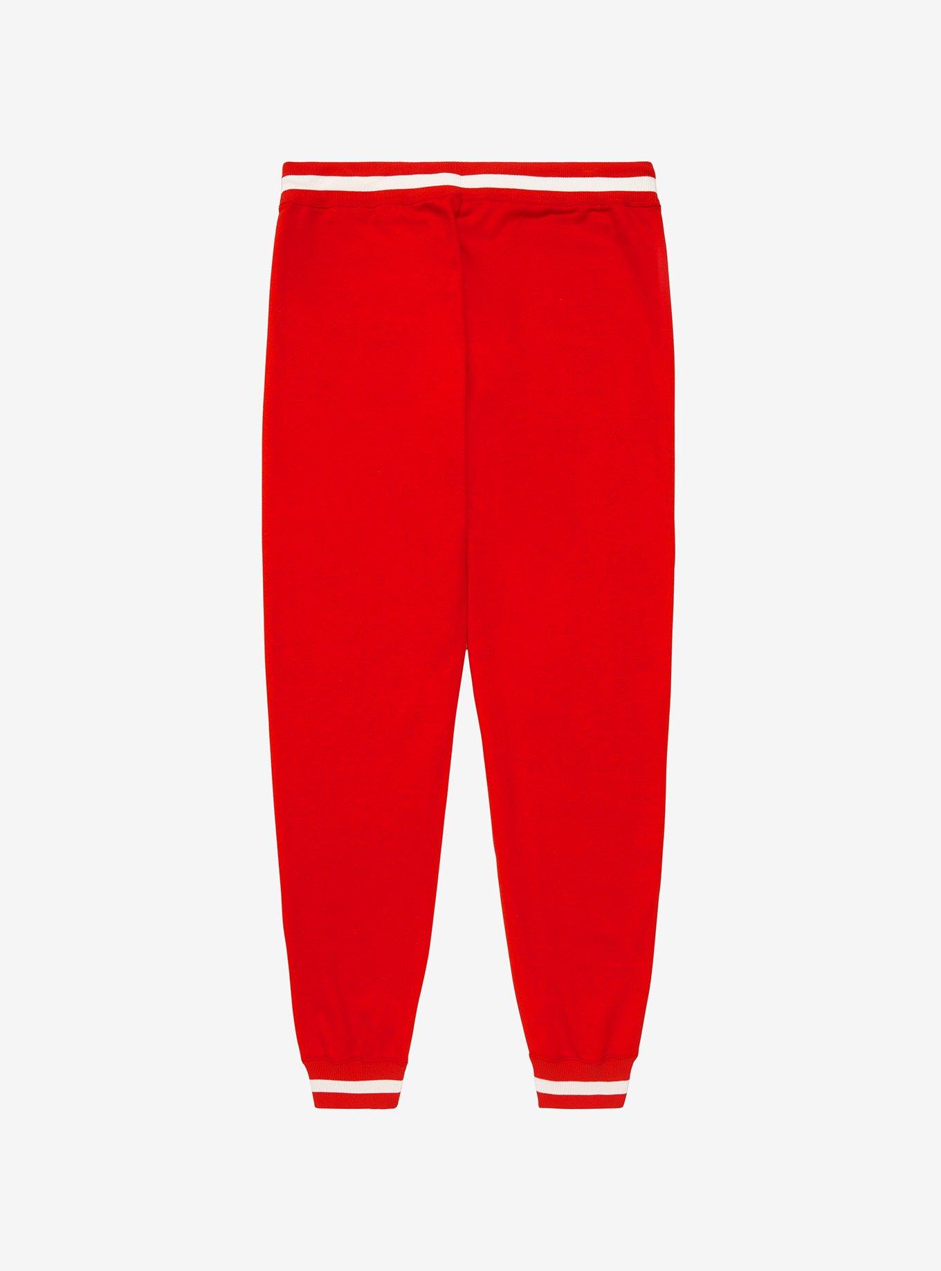 Pretty Guardian Sailor Moon Sailor Mars Varsity Joggers - BoxLunch Exclusive, RED, alternate