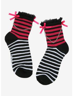 Skelanimals Chain Ankle Socks, , hi-res