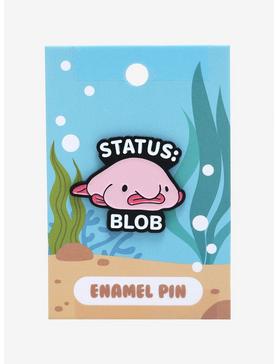 Blobfish Status: Blob Enamel Pin - BoxLunch Exclusive, , hi-res