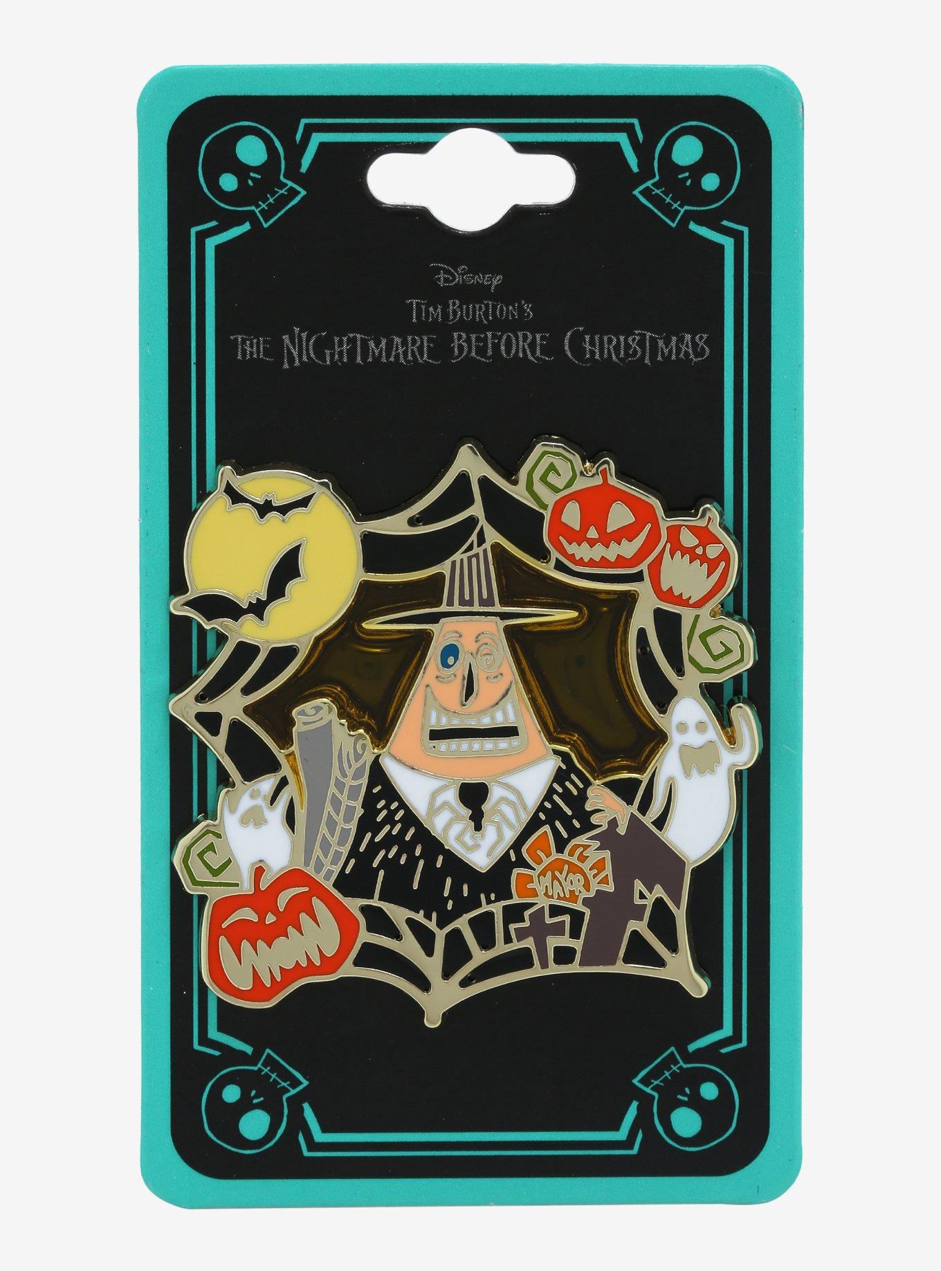 Disney The Nightmare Before Christmas The Mayor Frame Enamel Pin - BoxLunch Exclusive , , alternate