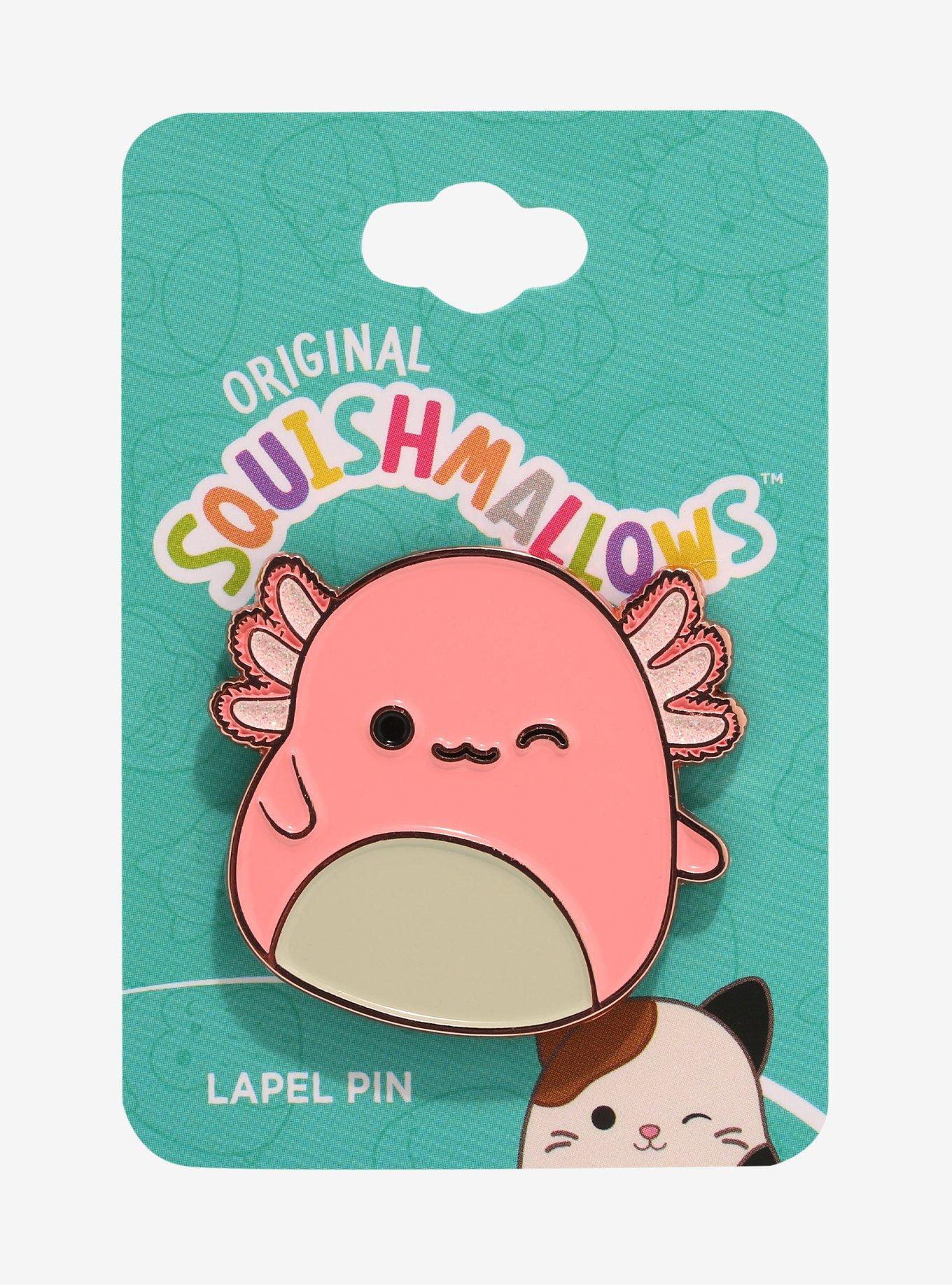 Squishmallows Archie the Axolotl Enamel Pin , , hi-res