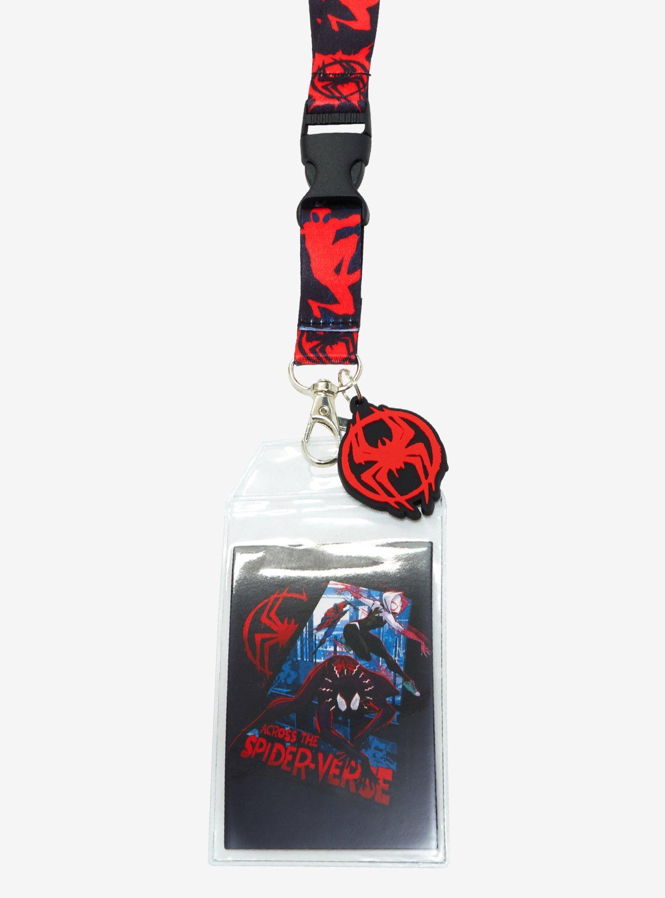 Marvel Spider-Man: Across the Spider-Verse Comic Strip Panel Lanyard - BoxLunch Exclusive, , alternate